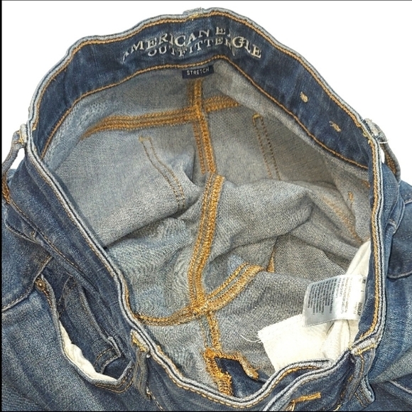American Eagle Classic Blue Skinny Jeans - Picture 6 of 10